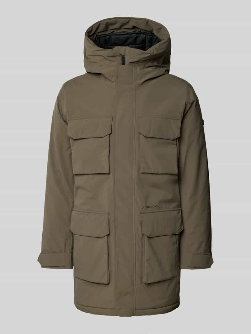 Parka z kieszeniami z patką model ‘AIDEN’