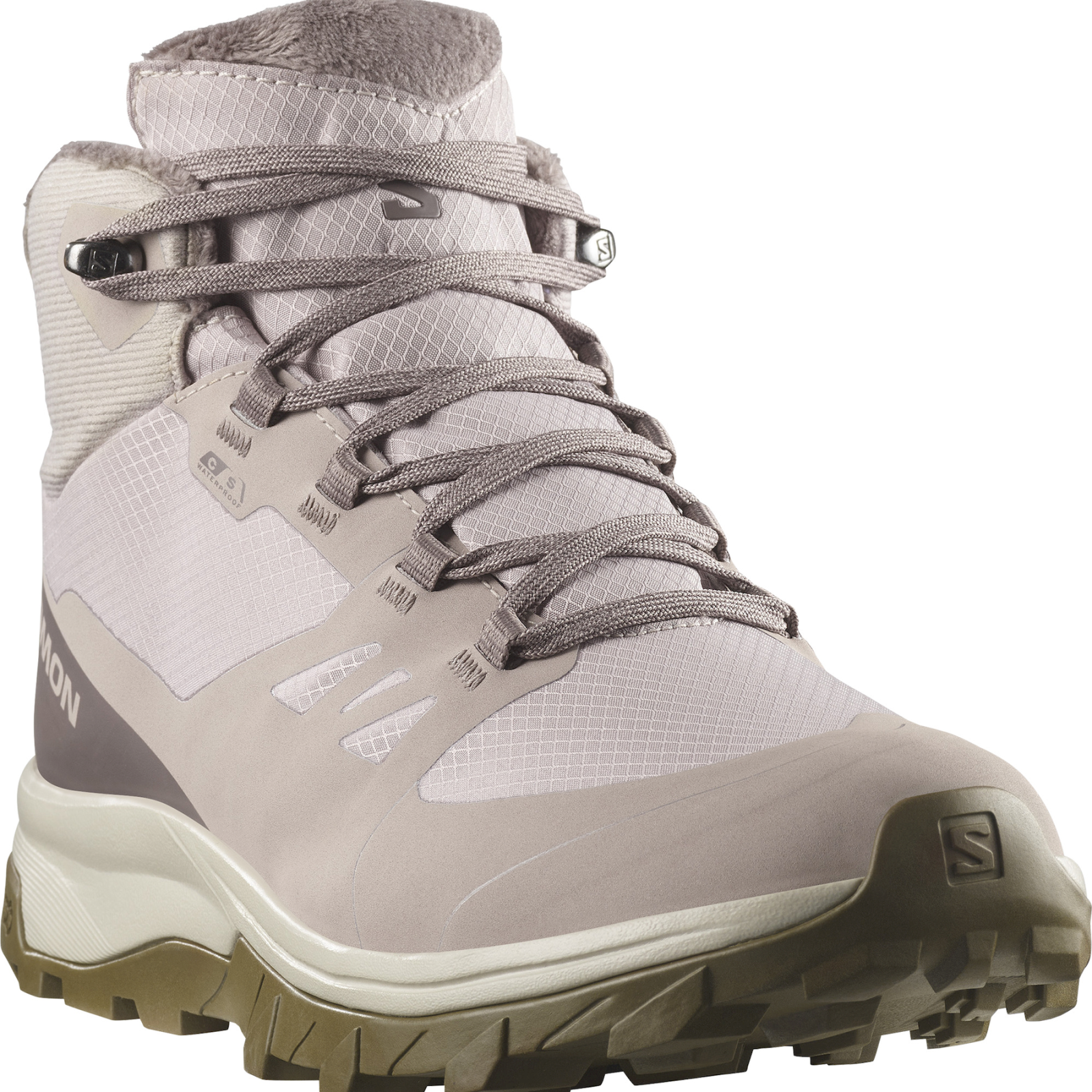 Buty zimowe damskie Salomon Outsnap Climasalomon™ Waterproof Rozmiar butów (UE): 38 / Kolor: brązowy