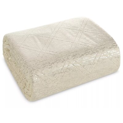 Narzuta EUROFIRANY Luiz 200 x 220 cm Kremowy