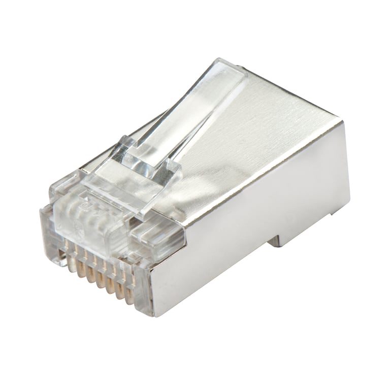 Lindy 62406 wtyczka RJ-45 Przezroczysty