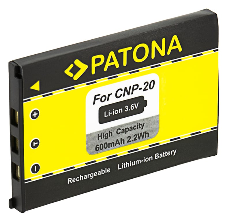 PATONA 1023 bateria do aparatu/kamery Litowo-jonowa (Li-Ion) 600 mAh
