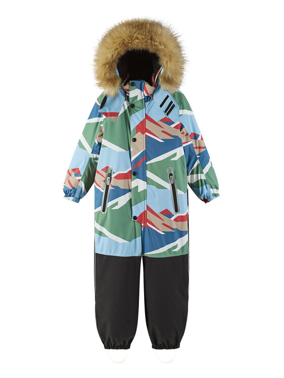 Reima Kombinezon zimowy Kipina 5100040C Kolorowy Regular Fit
