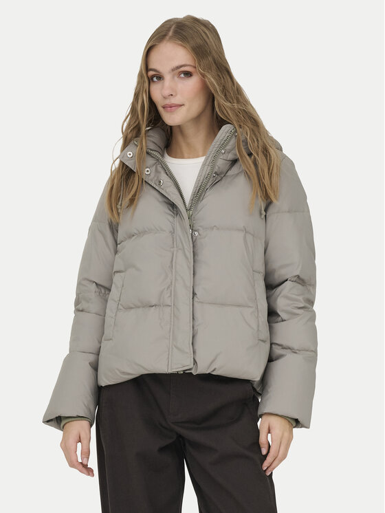 ONLY Kurtka puchowa Alice 15316455 Zielony Regular Fit