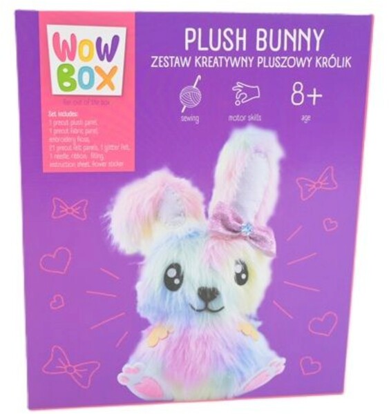 Wow box zestaw - pluszak króliczek