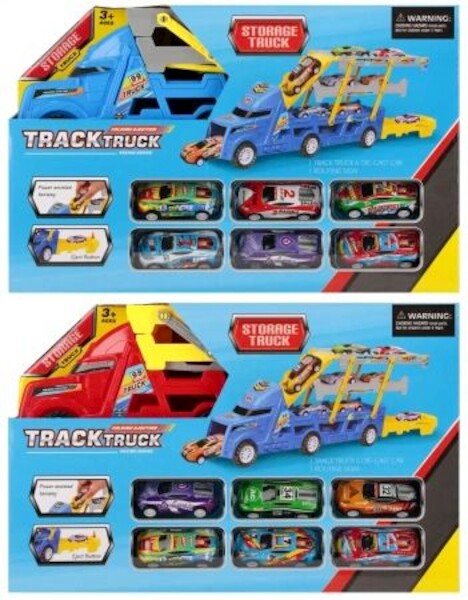 Auto ciężarowe Transporter z akcesoriami MEGA CREATIVE 568706