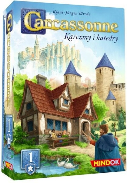 Gra Carcassonne Karczmy i Katedry Trzecia edycja rozszerzenie pierwsze