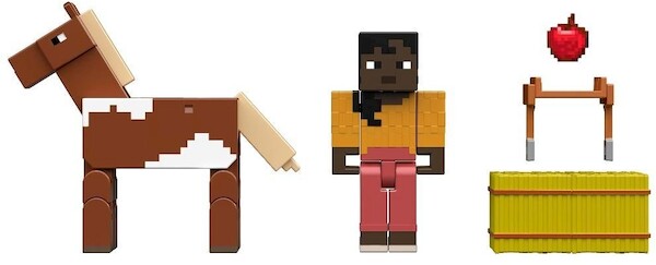 Minecraft Figurki 2-pak + akcesoria JCN57