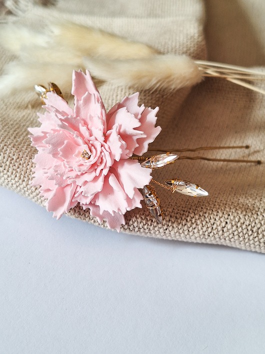 Spinka kokówka kwiat goździk