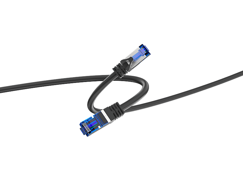 Kabel sieciowy ISY IPC-1002 1.5m Czarny