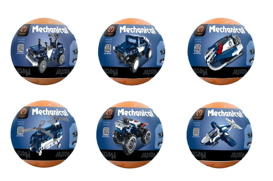 klocki policja w kuli 6869-6874 45252 - klocki