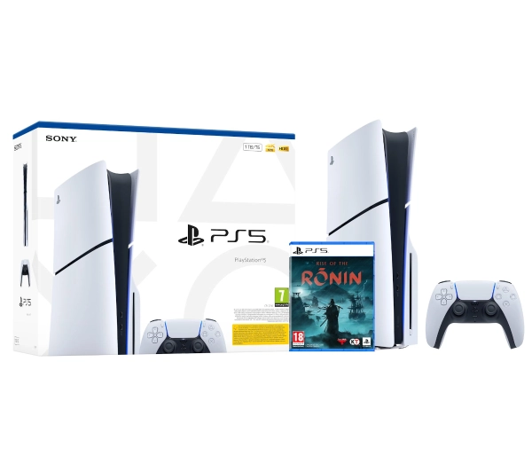 Sony PlayStation 5 Slim E Chassis PS5 1TB z napędem + Rise of the Ronin