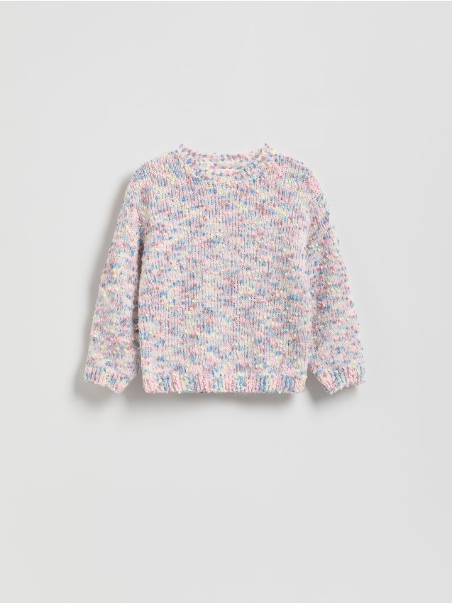Reserved - Wielokolorowy sweter - wielobarwny
