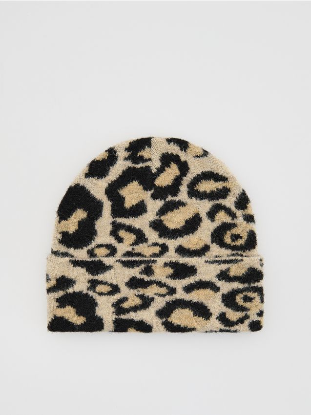 Reserved - Czapka w panterkę - wielobarwny
