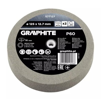 Graphite Tarcze szlifierskie 57T127 (2 szt.)