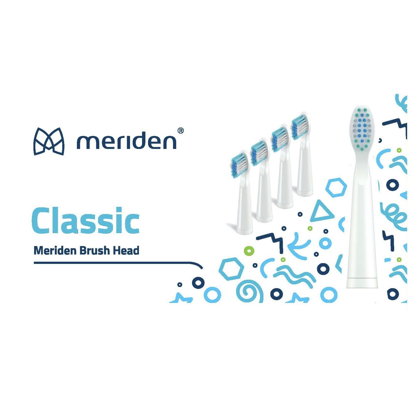 Meriden Końcówki Classic White - 4szt MS349C