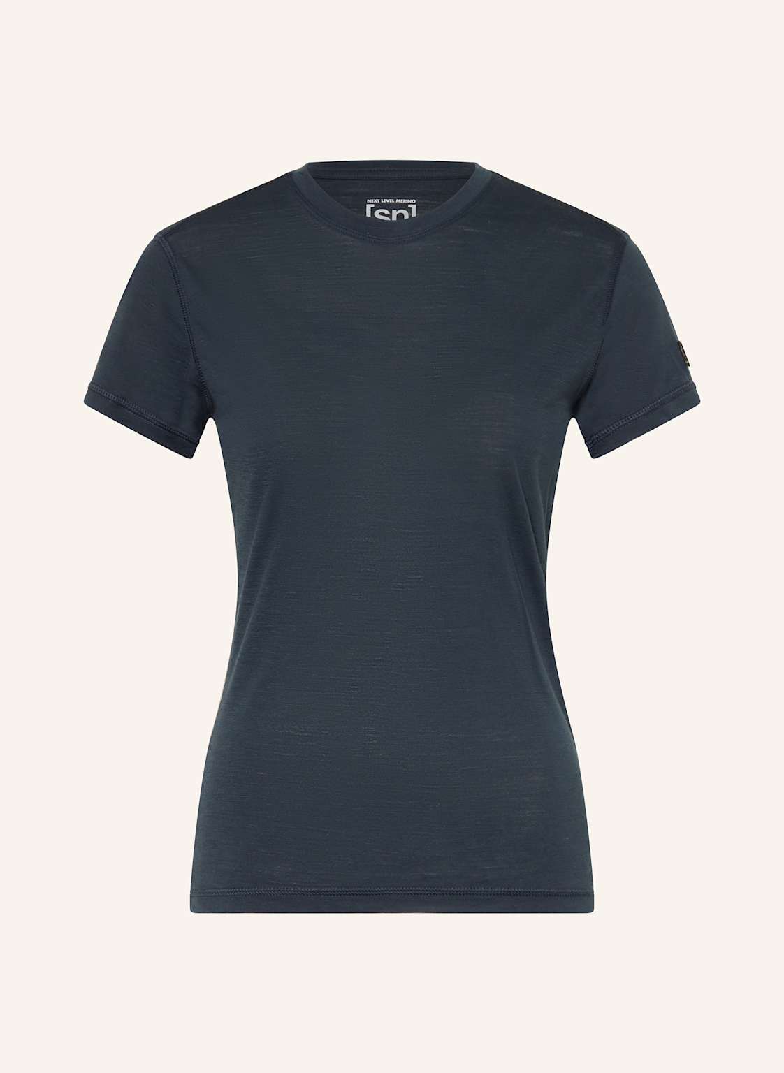 Super.Natural Koszulka Funkcyjna sierra140 Z Wełną Merino blau