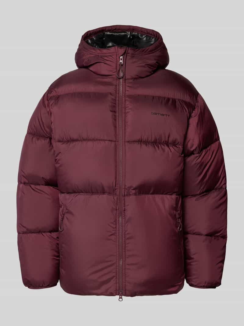 Kurtka pikowana z kapturem