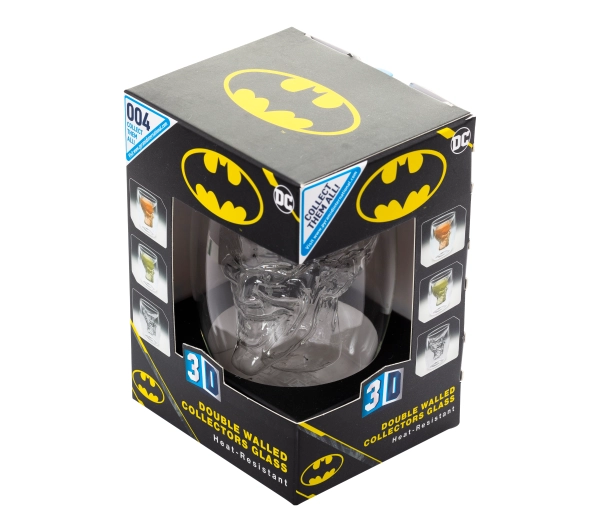 Pyramid 3D Double Walled Collectors Glass Batman The Joker