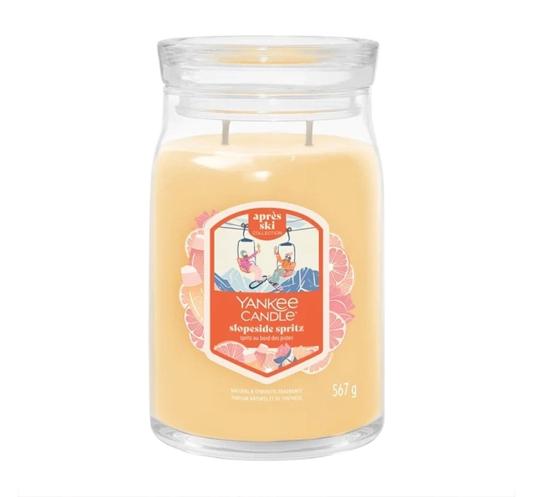 Yankee Candle Signature Apres Ski duża świeca zapachowa Slopeside Spritz 567 g
