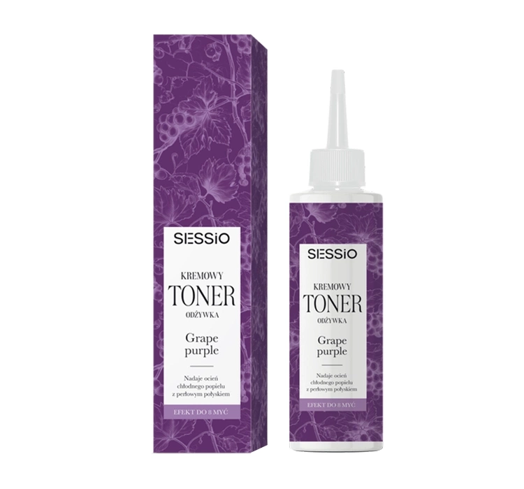 Sessio kremowy toner-odżywka do włosów Grape Purple 100 ml