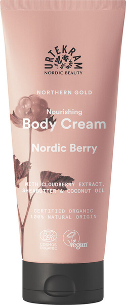Odżywczy krem do ciała NORDYCKA MALINA 200ml Urtekram