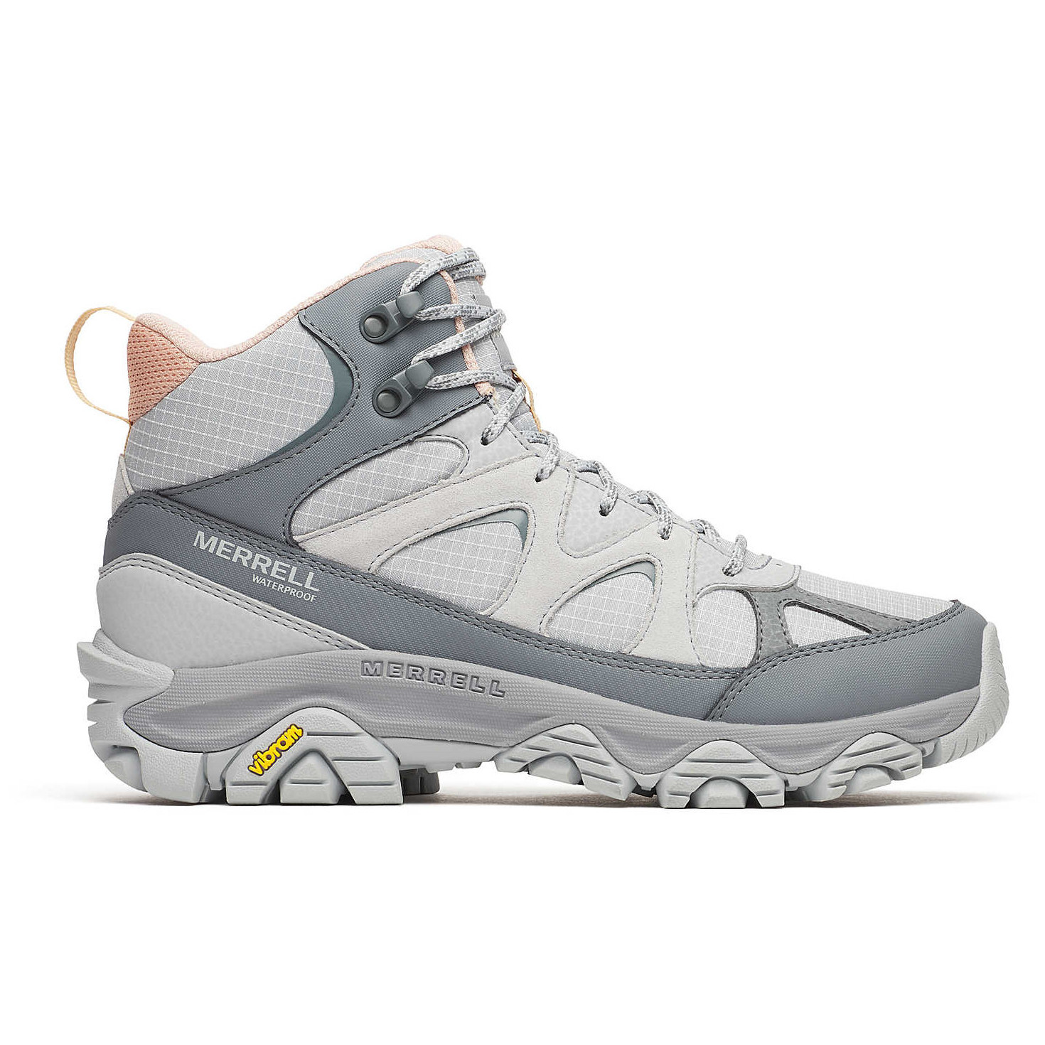 Buty zimowe wysokie damskie Merrell Thermo Snow Grip Mid Wp Rozmiar butów (UE): 42 / Kolor: szary