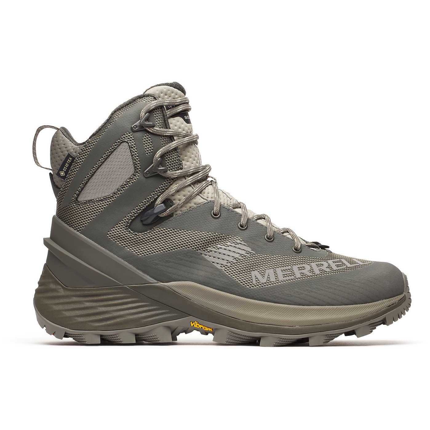 Męskie buty turystyczne Merrell Mtl Thermo Rogue 4 Mid Gtx Rozmiar butów (UE): 46 / Kolor: szary