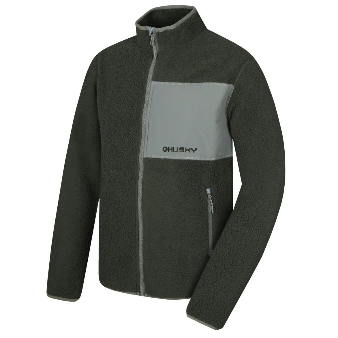 Męska bluza Husky Addy zip M Rozmiar: M / Kolor: zielony