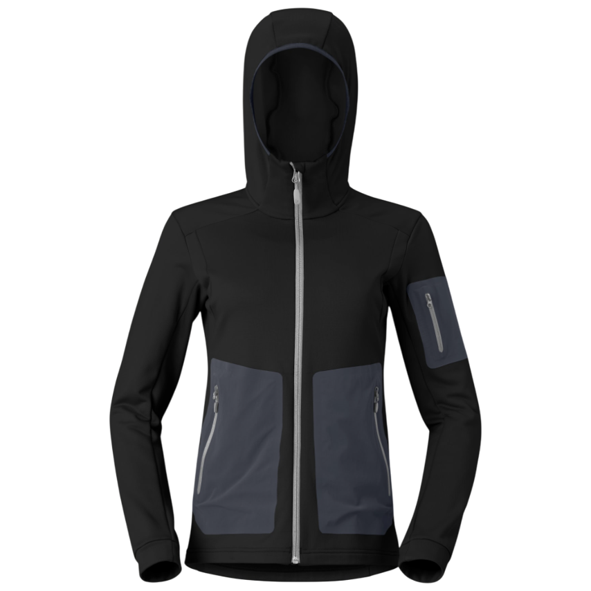 Bluza damska Norrona falketind warm2 stretch Hood Rozmiar: S / Kolor: czarny