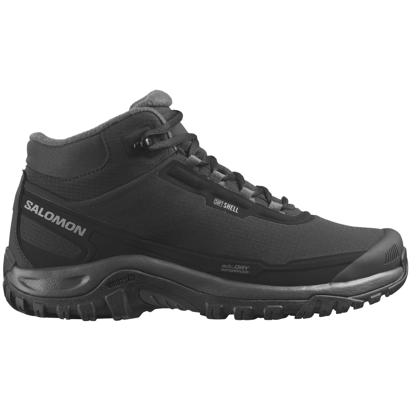 Męskie buty zimowe Salomon Shelter Waterproof Rozmiar butów (UE): 48 / Kolor: czarny
