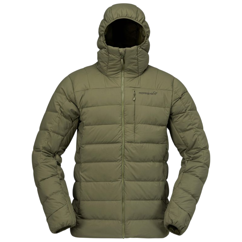 Męska kurtka puchowa Norrona femund down700 Zip Hood Rozmiar: M / Kolor: oliwkowy