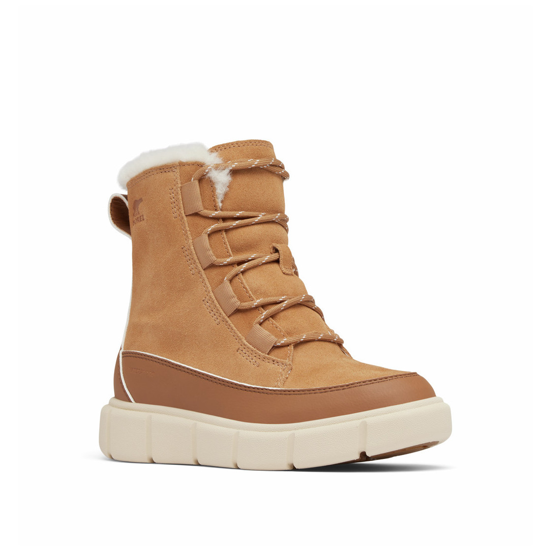 Dziecięce buty zimowe Sorel Youth Sorel Explorer™ Iii Lace Wp Rozmiar butów (UE): 32 / Kolor: brązowy
