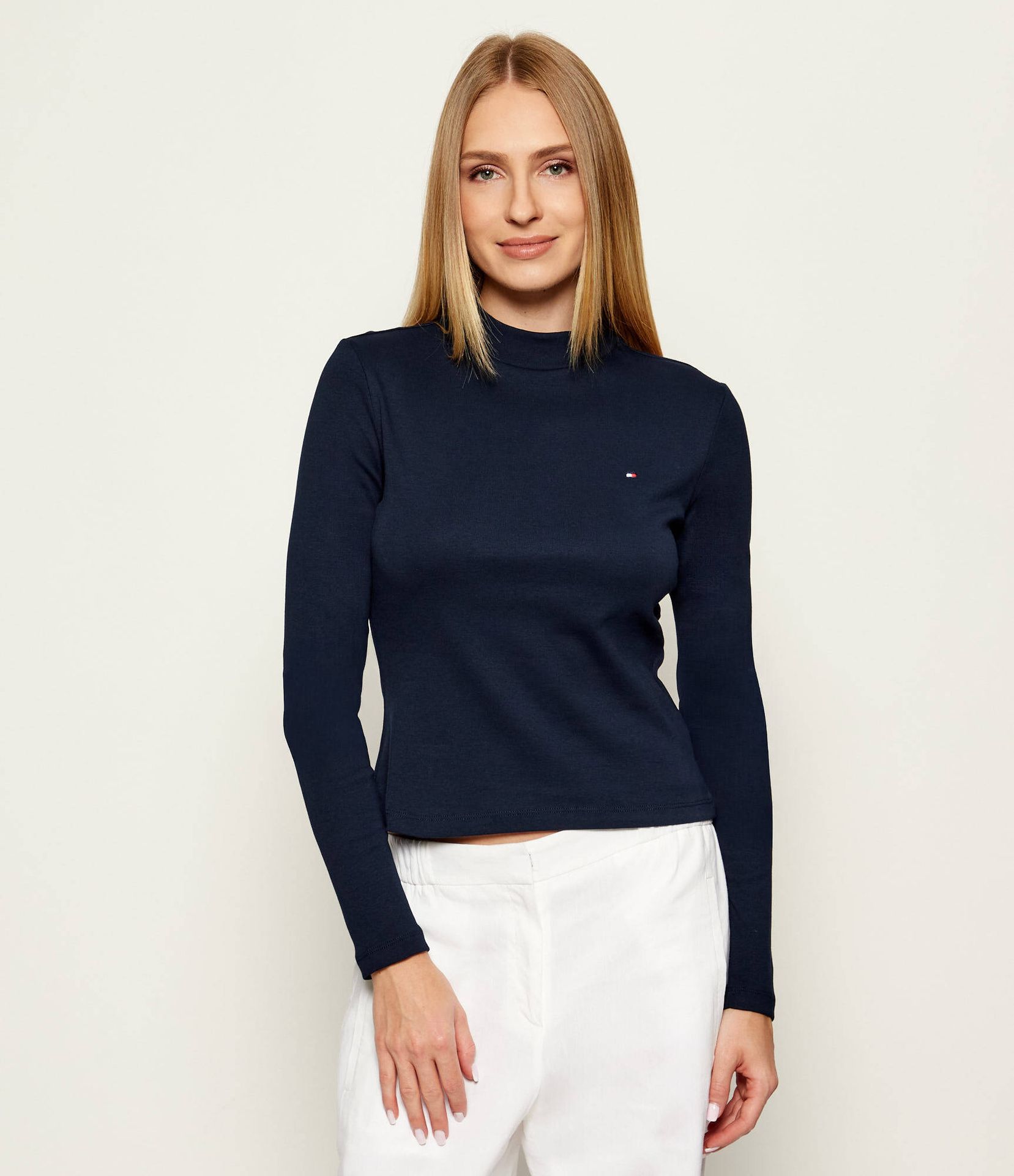 Tommy Hilfiger Półgolf Slim Fit