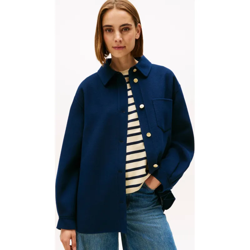 Tommy Hilfiger Wełniana koszula | Regular Fit