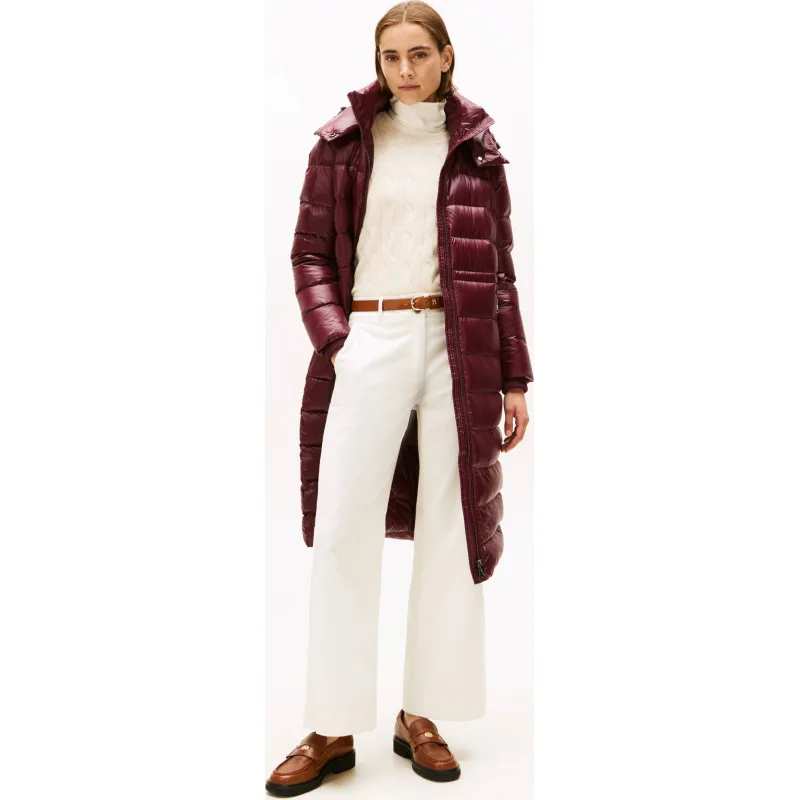 Tommy Hilfiger Puchowy płaszcz