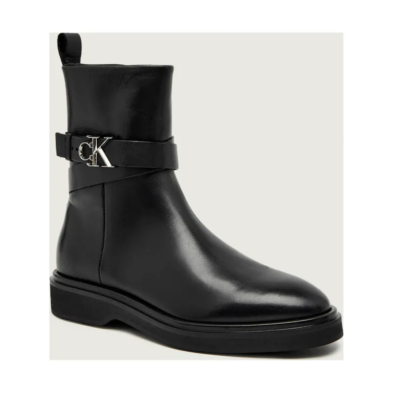 Calvin Klein Skórzane botki