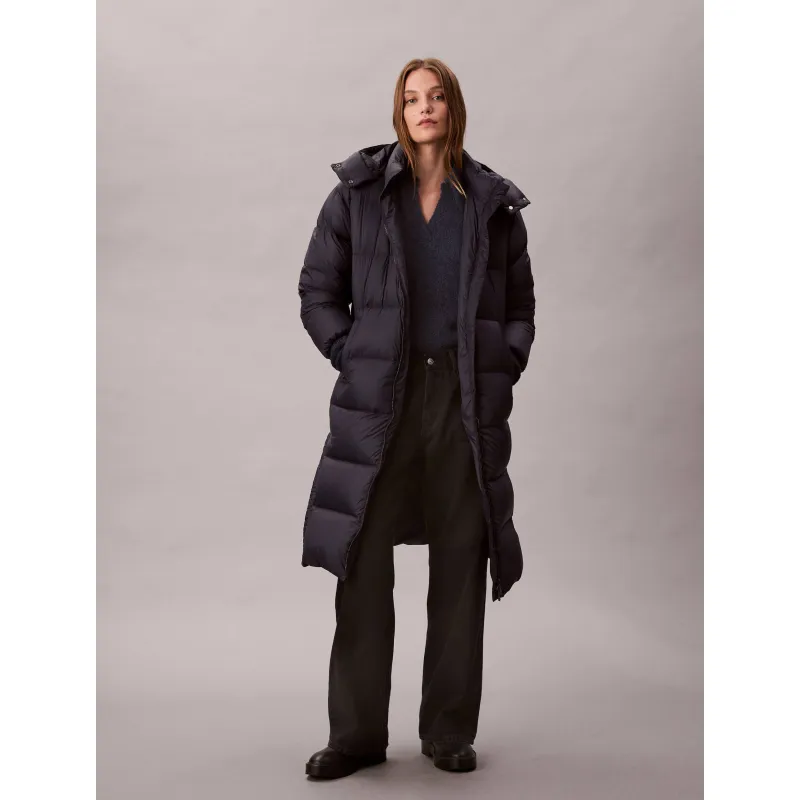 Calvin Klein Jeans Puchowy płaszcz ESSENTIAL
