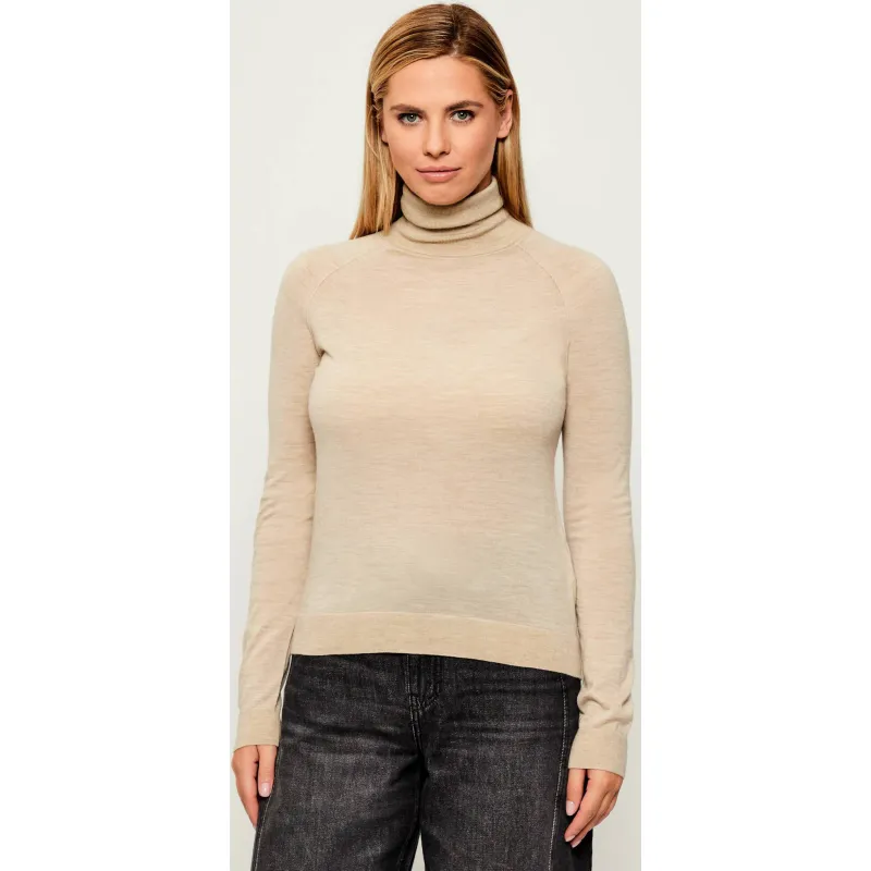 BOSS BLACK Wełniany golf Frizani | Slim Fit