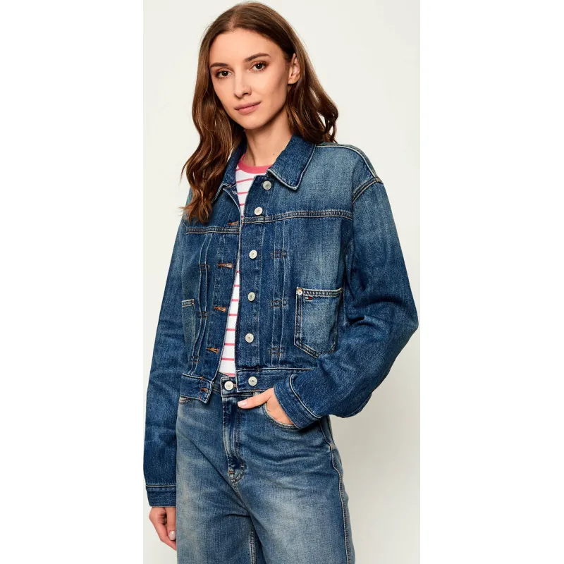 Tommy Jeans Jeansowa kurtka TRUCKER CI2037 | Loose fit