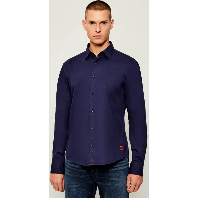 HUGO Koszula Ermo | Slim Fit | stretch