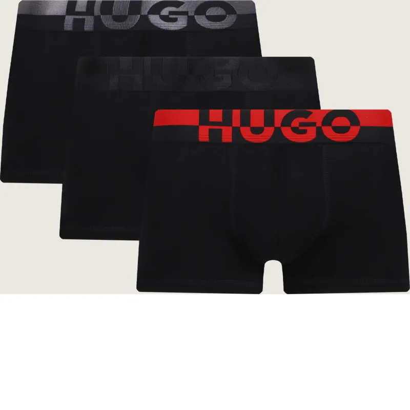 Hugo Bodywear Bokserki 3-pack SPLIT LOGO