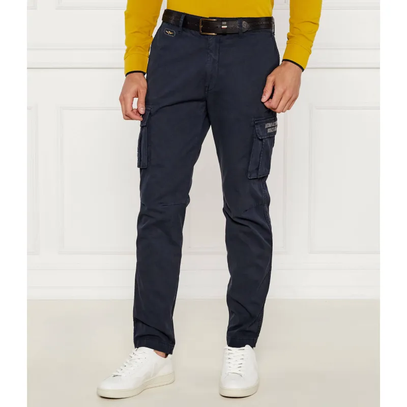 Aeronautica Militare Spodnie cargo | Slim Fit