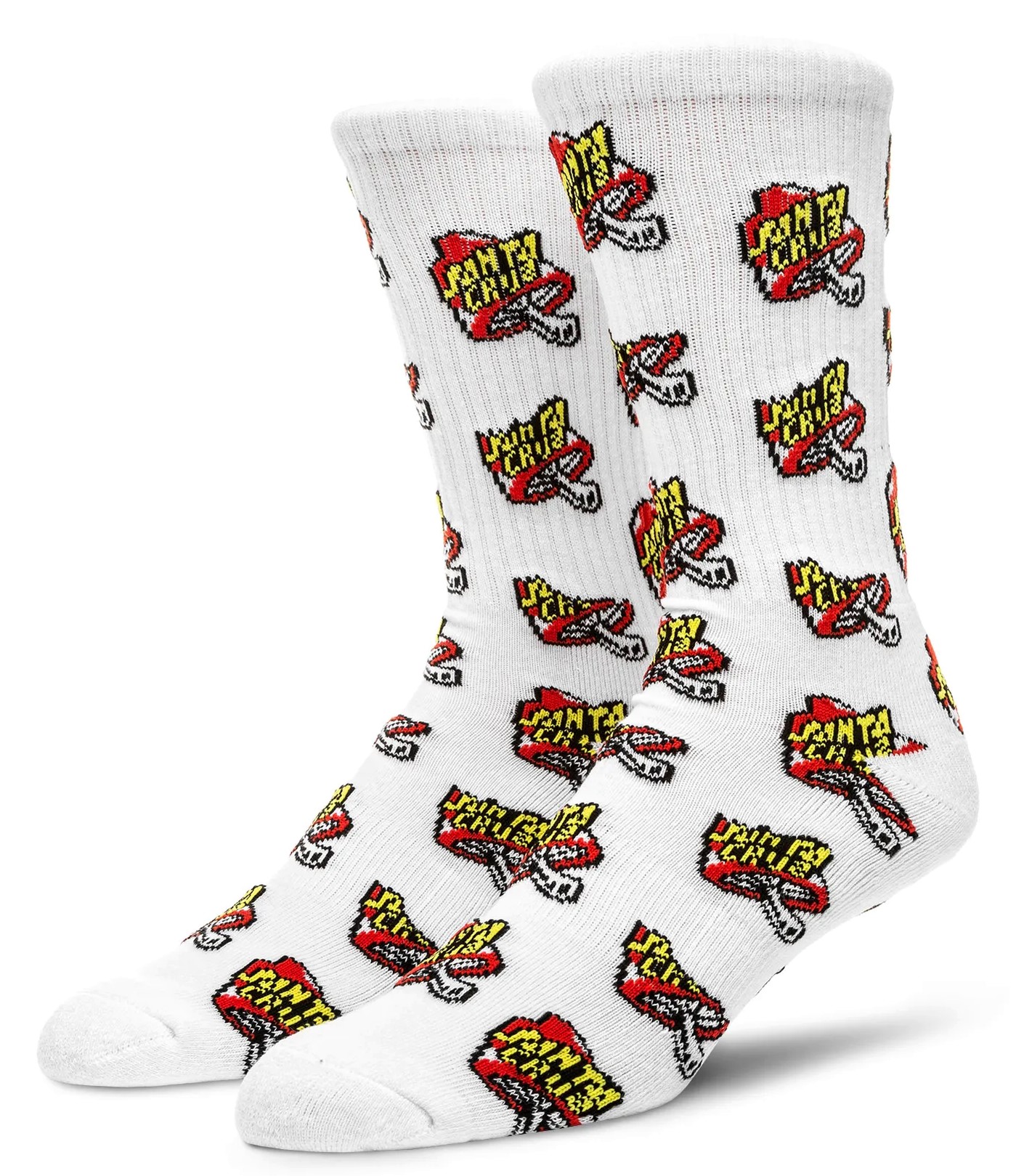 skarpety męskie SANTA CRUZ TOADSTOOL DOT WHITE