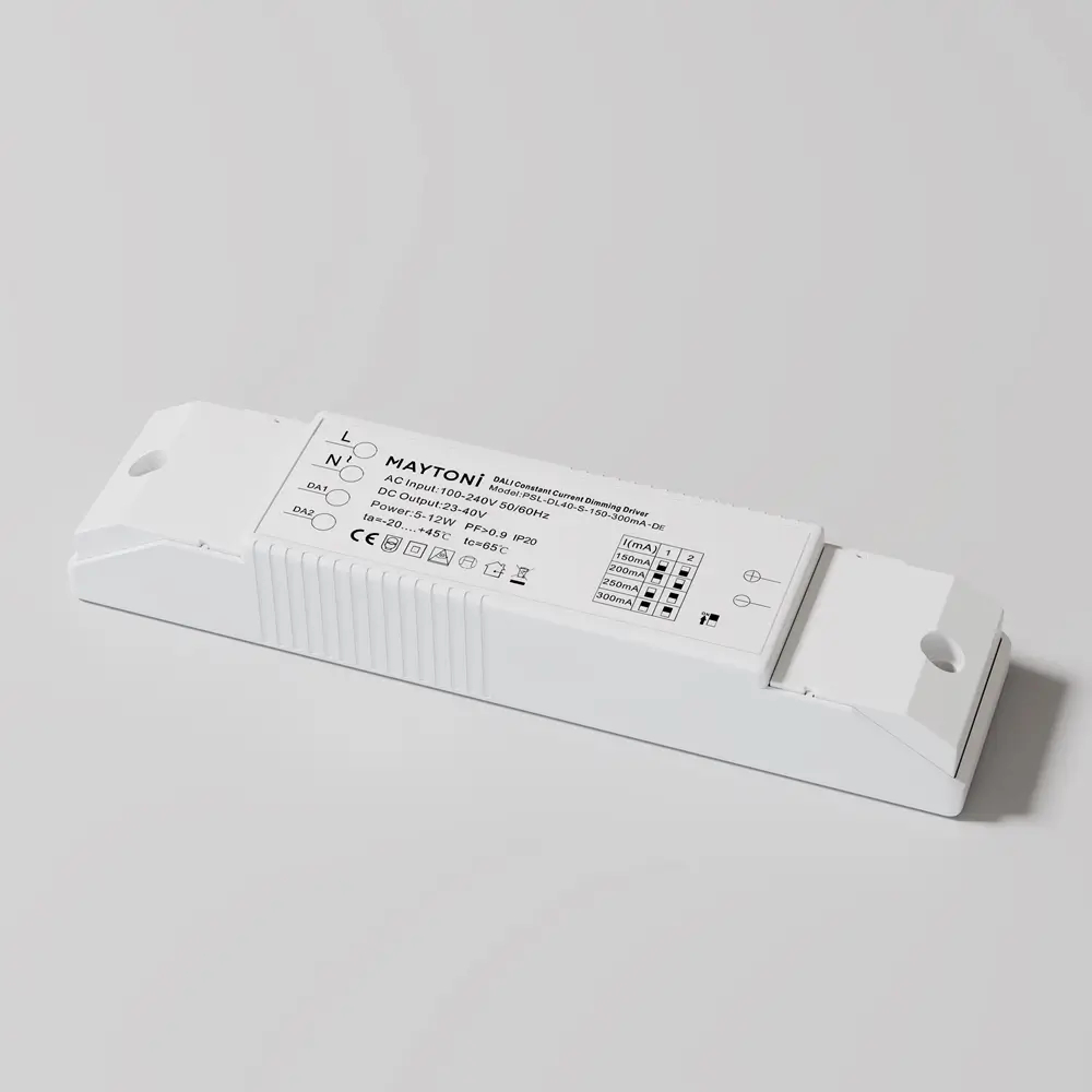 Transformator 20W Power supplies Dali PSL-DL40-S-350-500mA-DE biały
