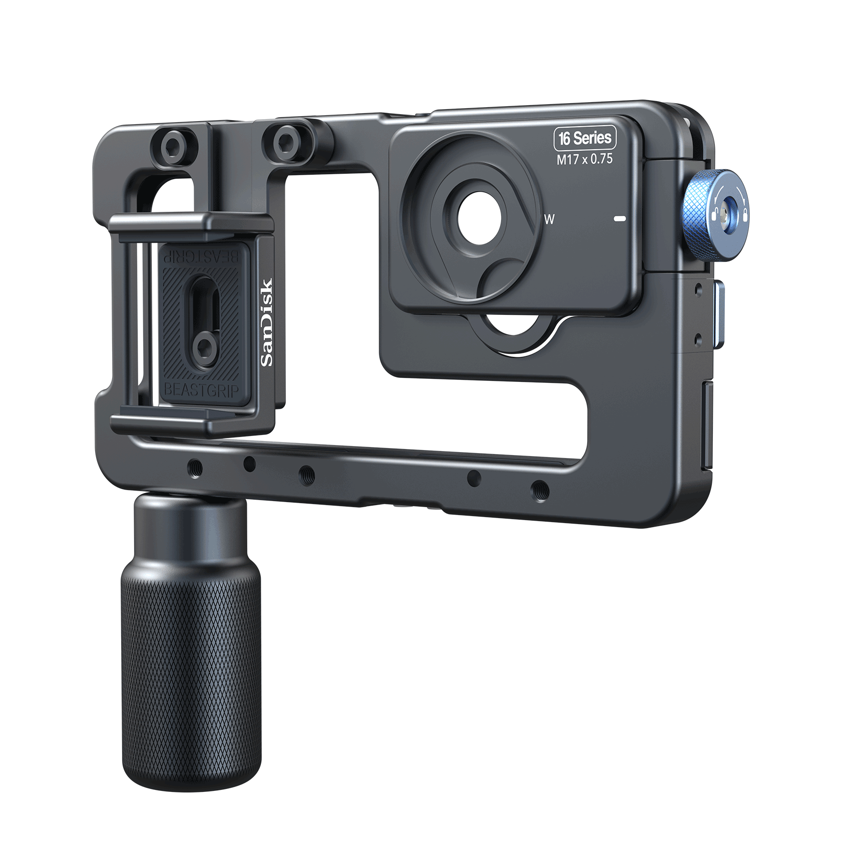 BEASTGRIP x SanDisk Beastcage iPhone 16 Pro Max Creator Kit - SDALLCK01-0T00-WNB