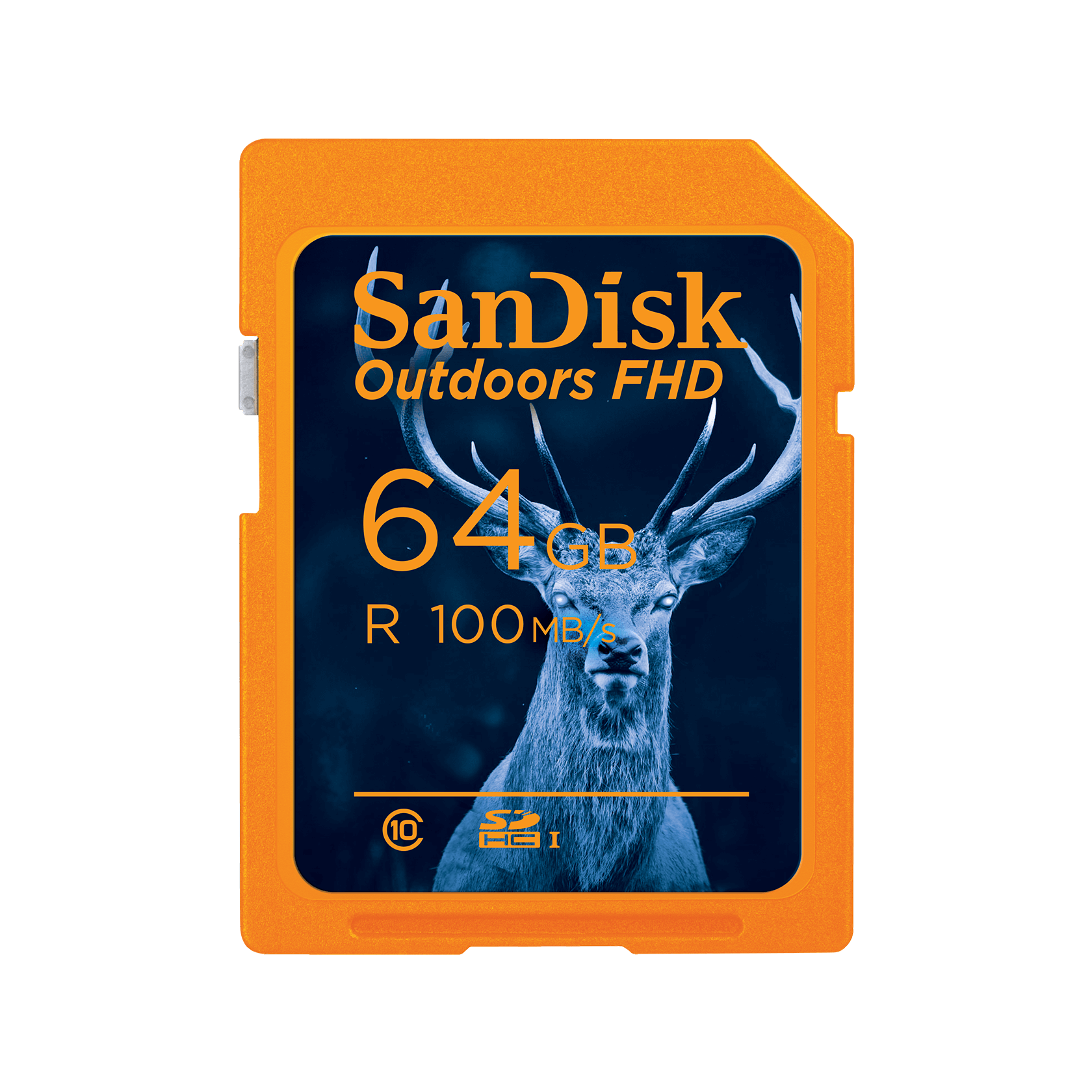 SanDisk Outdoors FHD SDXC UHS-I Card - 64GB Single Pack - SDSDUNR-064G-GN6VN