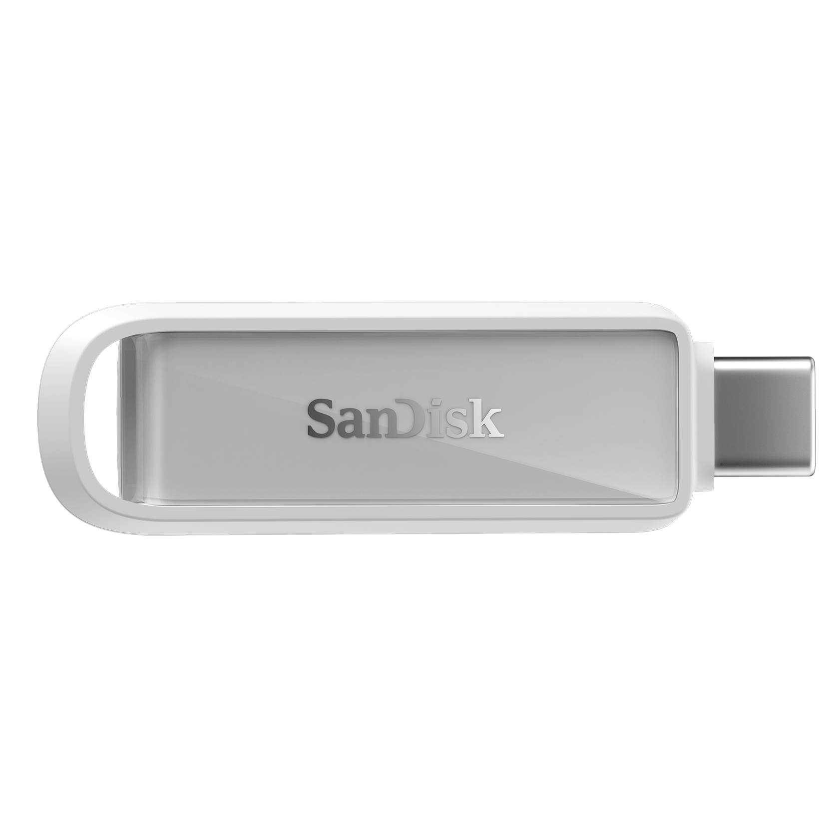 SanDisk Phone Drive with USB-C - 128GB Arctic, White - SDIXS0N-128G-GN6NE