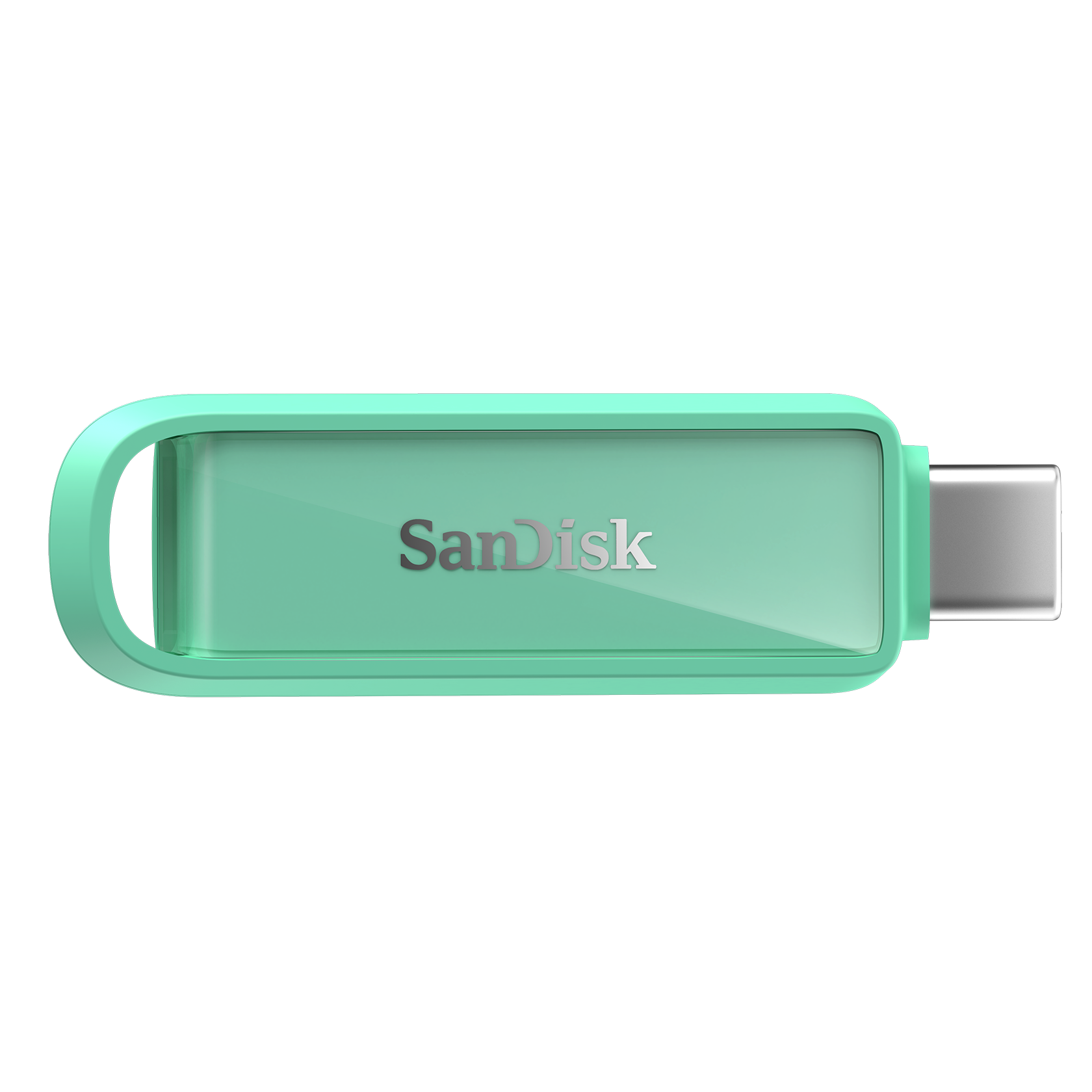SanDisk Phone Drive with USB-C - 256GB Seafoam, Green - SDIXS0N-256G-GN6NQ