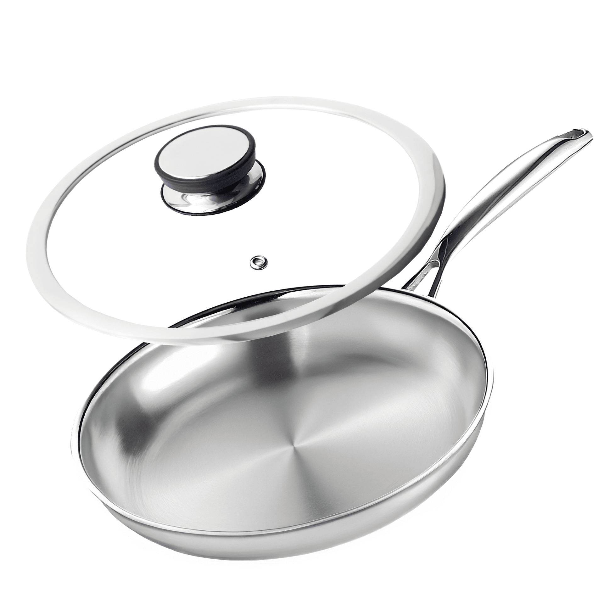 Profesjonalna stalowa patelnia 28 cm Hikari