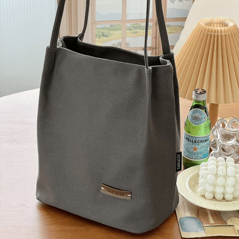 TEMU Oryginalny Modna, Gruba Torba Tote do Dojazdów do Pracy, Studencka, Literacka, Casualowa, Wszechstronna, Ręczna i